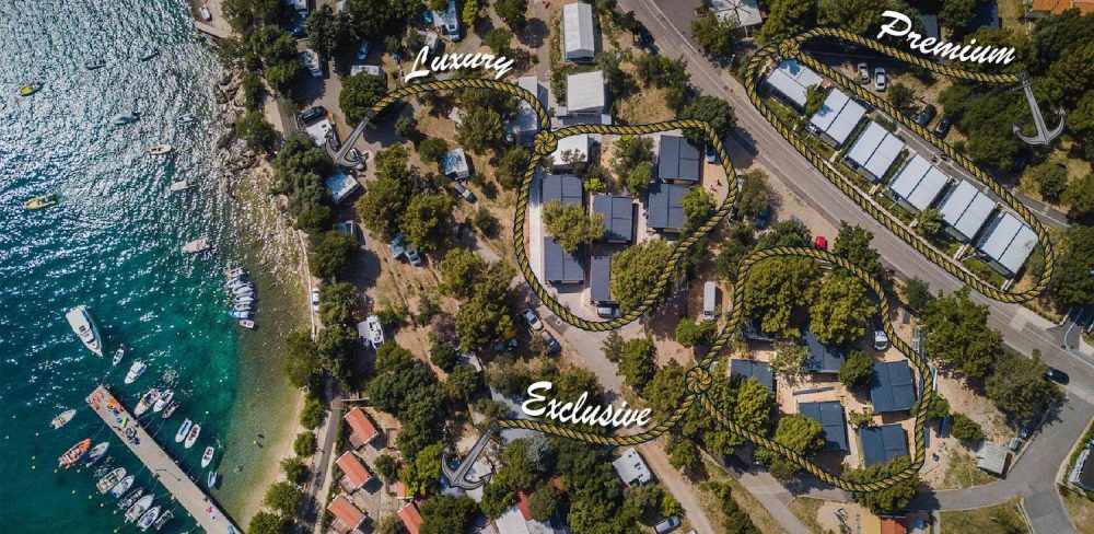Adrialux Camping & Villas - pogled iz zraka
